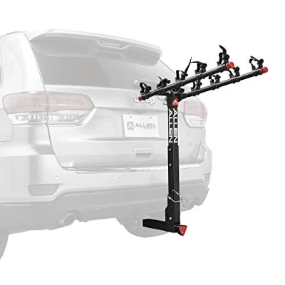 Abbildung von Allen Sports Deluxe Fahrradträger für die Anhängerkupplung (US Version) 5 Fahrräder, abschliessbar, Modell 552QR