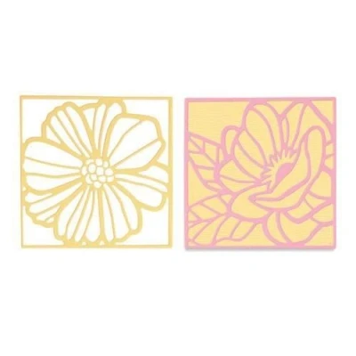 Abbildung von Sizzix Thinlits Die Set Floral Card Fronts 3PK 665177 Olivia Rose (04 21)