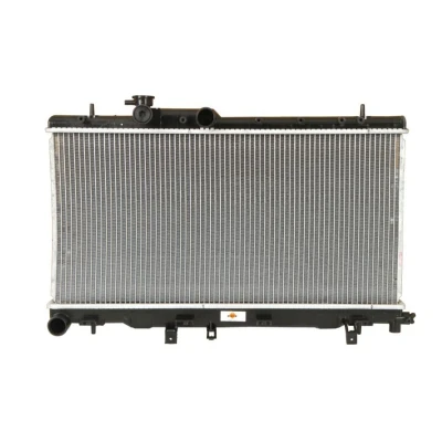 Abbildung von NRF 53038 Kühler, Motorkühlung Aluminium 688 340 16 Kühlrippen gelötet SUBARU: Impreza II Limousine, Kombi
