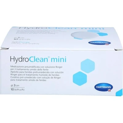 Abbildung von Hydroclean Mini Kompressen 3 Cm Rund Steril 10 St