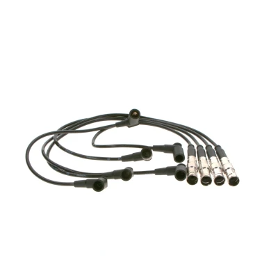 Abbildung von BOSCH 0 986 356 333 Zündkabelsatz MERCEDES BENZ: W124 Limousine, T modell, W123 modell kfzteile, kfzteile24, bandel online, bandel, atp