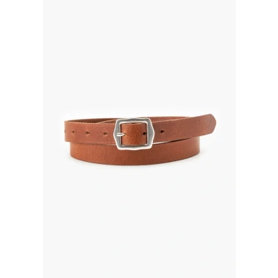 Abbildung von Levi&#039;s Damen Women&#039;s LUX Leather Belt, Cognac, 80 cm