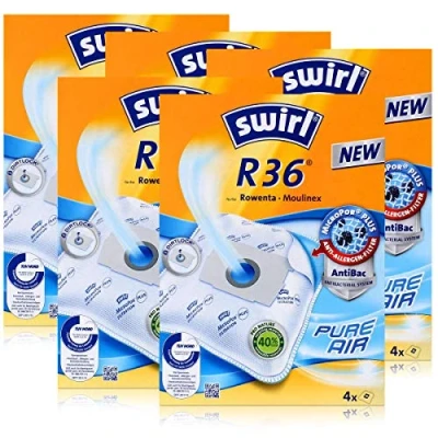 Abbildung von 5 x Swirl R 36 MP Plus AirSpace Staubsaugerbeutel Staubbeutel Microvlies