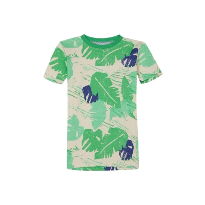 Abbildung von Noppies Loudoun Tshirt print für Kinder, Größe: 92, Leaf pattern