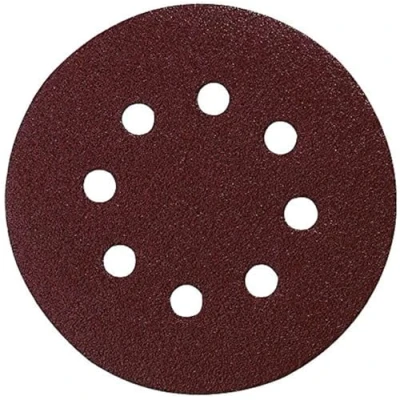Abbildung von Makita Schleifpapierblatt für Holz, Metall 10 Stück 125 mm rund Korngröße: P180