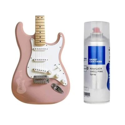 Abbildung von Gitarrenlack/Gitarren Lack, Shell Pink 400ml, Nitrocellulose Lack/Nitro Lack
