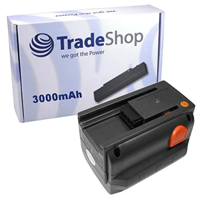 Abbildung von Trade Shop Li Ion Akku 18V / 3000mAh kompatibel mit Gardena 8835 U, 8839 00.701.00, 08835 20, 08839 20