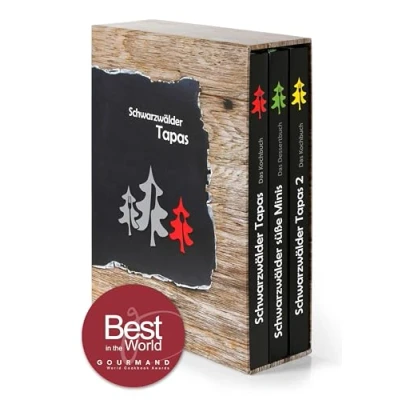 Abbildung von Schwarzwälder Tapas Schuberbox &quot;Beste Kochbuchserie des Jahres&quot; weltweit: Ausgezeichnet bei den &quot;Gourmand World Cookbook Awards 2019&quot; in Macau/China