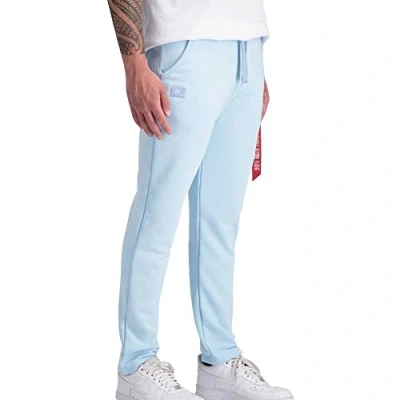 Abbildung von Alpha Industries XFIT Jogginghose, Herren, Größe: XL, Light blue