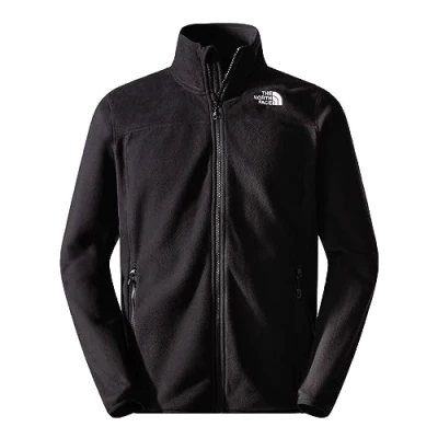 Abbildung von The North Face Glacier FULL ZIP Fleecejacke, Herren, Größe: Small, Black