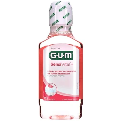Abbildung von GUM SensiVital + Mundspülung Flasche 300ml 300 ml