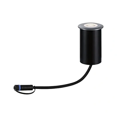 Abbildung von Paulmann LED Einbauleuchte &quot;Plug&amp;Shine&quot;, 1 flammig, Leuchtmittel Modul fest integriert, Modul, 12W IP65 230V 3000K Alu Grey