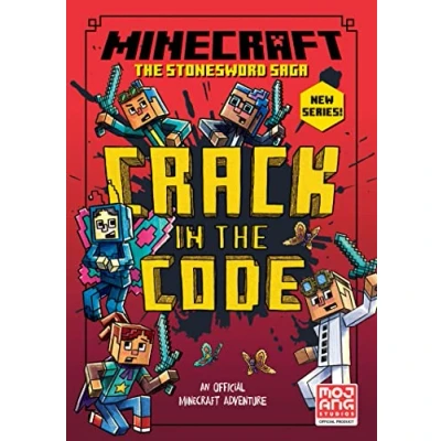 Abbildung von Minecraft: Crack in the Code!: Book 1 new best selling official Minecraft gaming fiction series perfect for getting kids aged 7, 8, 9 &amp; 10 into reading! (Stonesword Saga)