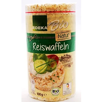 Abbildung von Edeka Bio Reiswaffeln Natur, 12er Pack (12 x 100g)
