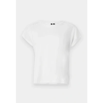 Abbildung von Vero Moda Vmemmy TAPE Tshirt print, Damen, Größe: XS, Snow white