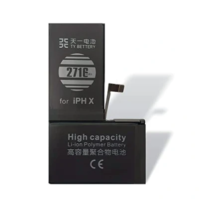 Abbildung von [TY BETTERY] Akku Batterie kompatibel mit iPhone X 2720 mAh A1865, A1901, A1902 24 Monate Garantie