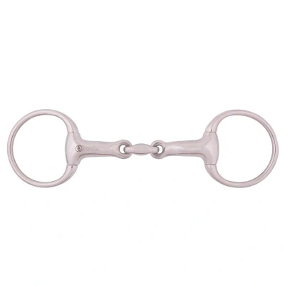 Abbildung von BR Double Broken Eggbutt 16 mm 12,5 RVS Grau