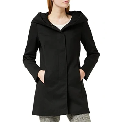 Abbildung von Vero Moda DONA LS GA NOOS Kurzmantel, Damen, Größe: XS, Black