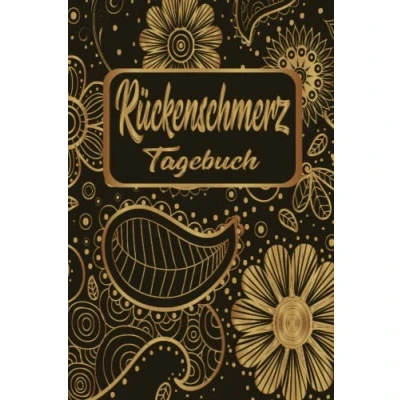 Abbildung von Rücken Schmerztagebuch: Tagebuch für deine Rückenschmerzen A5 Schmerzdokumentation zum Ausfüllen Schmerztagebuch Symptome verstehen, Muster erkennen Chronische Schmerzen Swirl Pasley Floral