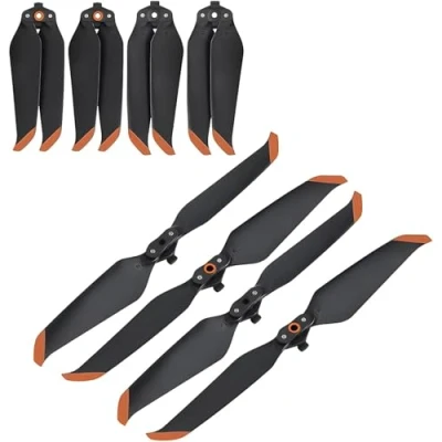 Abbildung von Propeller für DJI Mavic Air 2/Air 2s Ersatzpropellerblätter Geräuscharmes Zubehör Drohnenzubehör 8 Stück Orange