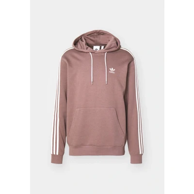 Abbildung von adidas Originals 3STRIPES Hoody Kapuzenpullover, Herren, Größe: XS, Trace brown