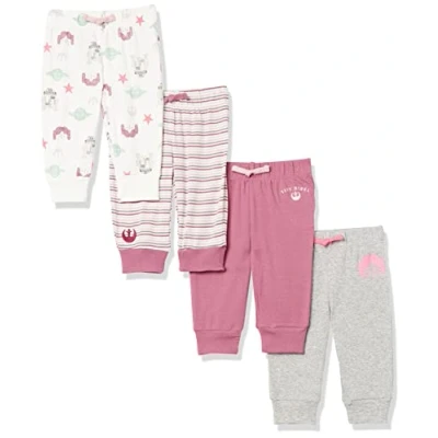 Abbildung von Amazon Essentials Disney Marvel Star Wars Princess Baby Mädchen Hose, 4er Pack, Rebel Aufdruck, Frühchen
