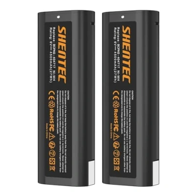 Abbildung von 2X Shentec 6V 4500mAh Ni MH Akku Ersatzakku für Paslode 404717 B20544E BCPAS 404400 900400 900420 900600 901000 902000 B20720 CF 325 IM200 F18 IM250 IM250A IM350A IM350CT PS604N