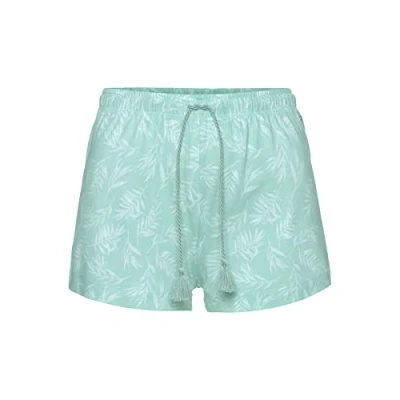 Abbildung von s.Oliver Damen Ak 215 47 Pyjamaunterteil, Mint Blätterdruck, 32 34 EU