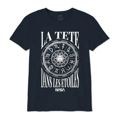 Abbildung von Nasa Mädchen ginasadts068 T Shirt, Marineblau, 10 Jahre