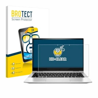 Abbildung von BROTECT Schutzfolie für HP EliteBook x360 830 G8 Displayschutz Folie Ultra Klar
