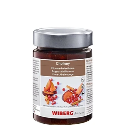 Abbildung von Wiberg Chutney Pflaume Preiselbeere, 390g