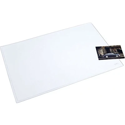 Abbildung von helit H2523102 Schreibtischunterlage „the flat mat“, 53 x 40 cm, glasklar