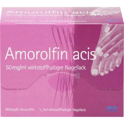 Abbildung von Amorolfin acis 50 mg/ml 3 ml