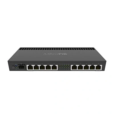 Abbildung von Mikrotik RB4011IGS+RM Gigabit Ethernet Router, Schwarz