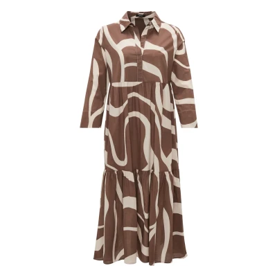 Abbildung von Opus Werano FLOW Freizeitkleid, Damen, Größe: 38, Cocoa