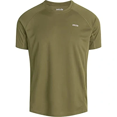 Abbildung von Zebdia Chest Tshirt basic, Herren, Größe: XXL, Army