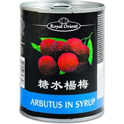 Abbildung von yoaxia ® [ 567g / 230g ATG ] Arbutus Früchte in Sirup Erdbeerbaum Frucht gezuckert