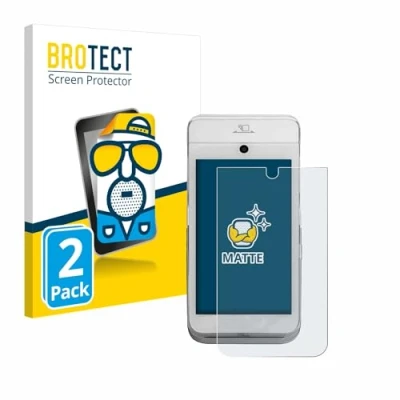 Abbildung von BROTECT Entspiegelungs Schutzfolie für CCV Mobile A920 (2 Stück) Matte Displayschutz Folie, Anti Reflex, Fingerprint
