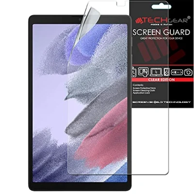 Abbildung von TECHGEAR Schutzfolie für Galaxy Tab A7 Lite 8.7 Zoll (SM T220 / SM T225) Screen Protector, Ultra Klare Bildschirmschutz Display folie Kompatibel mit Samsung 2021