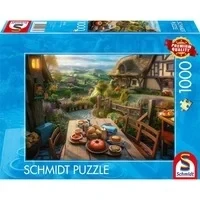 Abbildung von Frühstück mit Aussicht, Puzzle