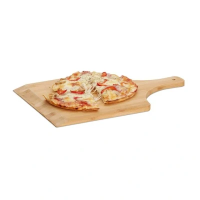 Abbildung von relaxdays Pizzaschieber Pizzaschaufel Bambus