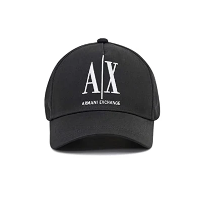Abbildung von Armani Exchange Baseball Cap, Größe: One Size, Nero/black