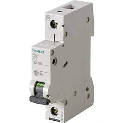 Abbildung von Siemens 5sl4 Leitungsschutzschalter 10 kA curva b 1 Polo 6 A 70 mm Mehrfarbig