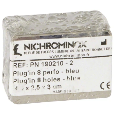 Abbildung von PLUG ́IN blau H30 Bohrerständer für 8 Instrumente