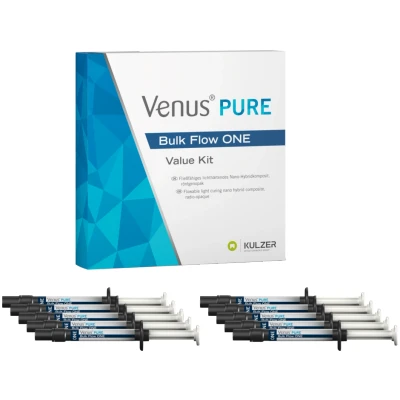 Abbildung von Venus Bulk Flow ONE Spritzen Value Kit 10 x 2 g Spritze, 50 Kanülen