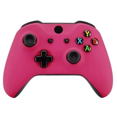 Abbildung von eXtremeRate Case für Xbox One S/X Controller,Hülle Gehäuse Schutzhülle Cover Oberschale Faceplates Zubehör Set Schale S/Xbox X Controller Model 1708(Rosa)