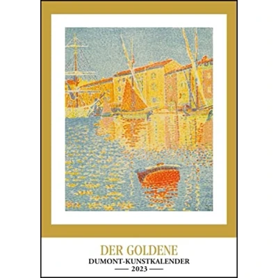 Abbildung von Kunstkalender 2023 Der Goldene DUMONT Wandkalender Hochformat A3 29,7 x 42 cm