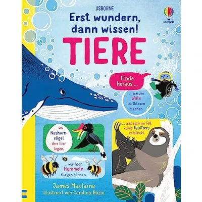 Abbildung von Erst wundern, dann wissen! Tiere: Kindersachbuch Spannendes und Überraschendes aus der Tierwelt ab 6 Jahren (Erst wundern wissen Reihe)