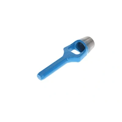 Abbildung von GEDORE Henkellocheisen für weiche Materialen, Ø 36 mm, Gummi Leder Dichtungen Stoff, rund, 200 mm lang, Stanzeisen, 570036