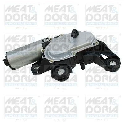 Abbildung von MEAT &amp; DORIA 27225 Scheibenwischermotor 12V hinten VOLKSWAGEN: Golf 4 Schrägheck, Passat B5 GP Variant, SKODA: Octavia 1 Combi